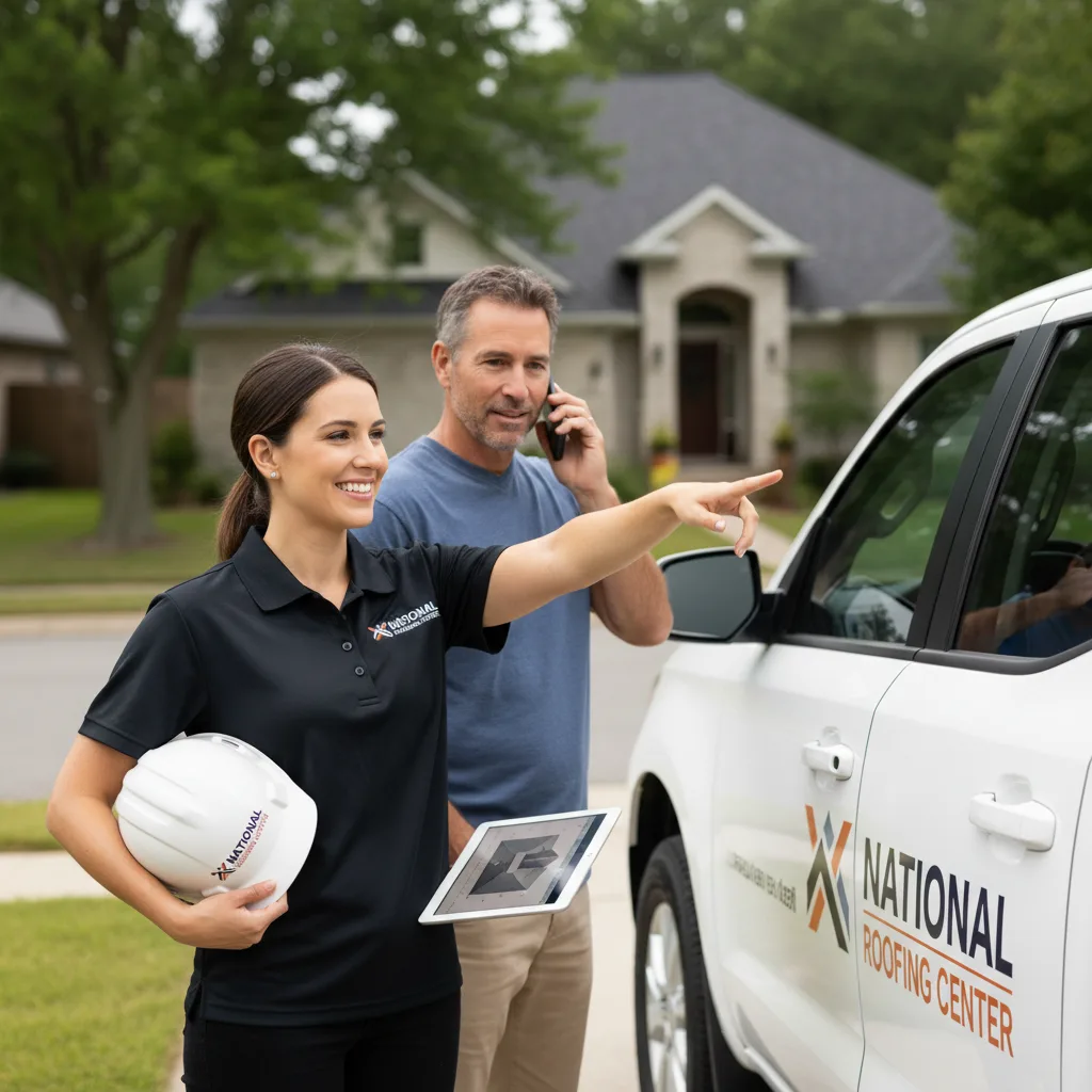 National Roofing Center customer support in Minco